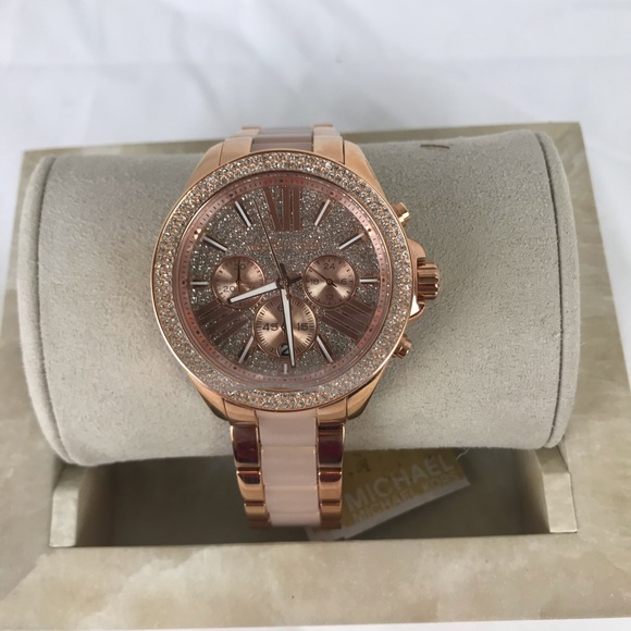 😍ROSE GOLD MK RHINESTONE WATCH 😍 - Picture 9 of 10